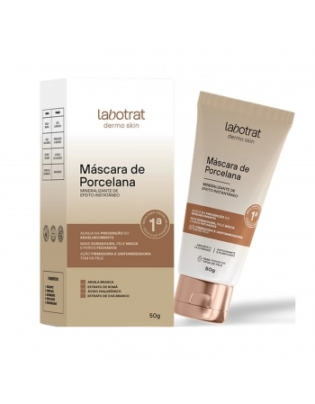 MASCARA FACIAL PORCELANA LABOTRAT 50G MINERALIZANTE EF INSTANTANIO
