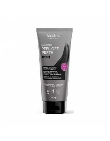 MASCARA FACIAL LABOTRAT 60G DERMO SKIN PEEL OFF PRETA