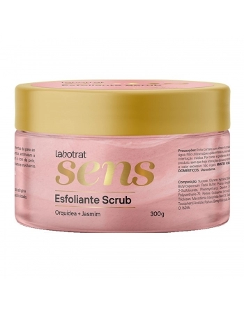 ESFOLIANTE SCRUB LABOTRAT 300G SENS ORQUIDEA E JASMIM