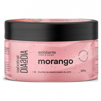 ESFOLIANTE ROSTO CORPO LABOTRAT 300G DIA/DIA MORANGO