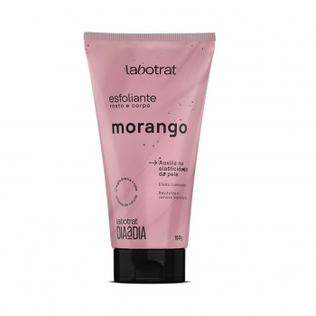 ESFOLIANTE ROSTO CORPO LABOTRAT 150G DIA/DIA MORANGO