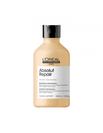 SHAMPOO LOREAL 300ML ABSOLUT REPAIR GOLD QUINOA