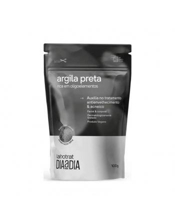 ARGILA PO LABOTRAT 100G DIA/DIA PRETA