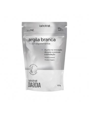 ARGILA PO LABOTRAT 100G DIA/DIA BRANCA