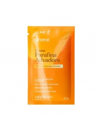 CREME PARAFINA LABOTRAT SACHE 20G ATIVADORA CENOURA/URUCUM