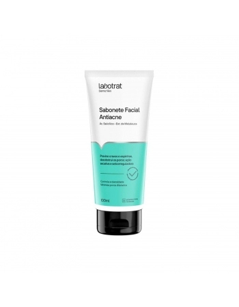 SABONETE LIQUIDO FACIAL LABOTRAT 100ML DERMO SKIN ANTIACNE