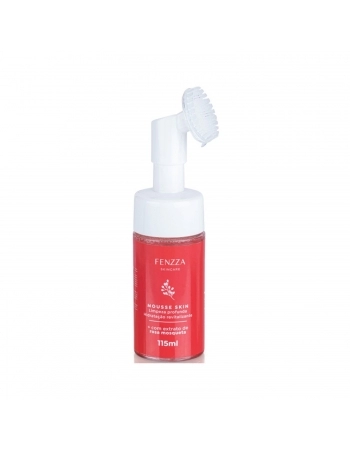 MOUSSE SKIN FENZZA 115ML ROSA MOSQUETA MAKE UP FZ61002