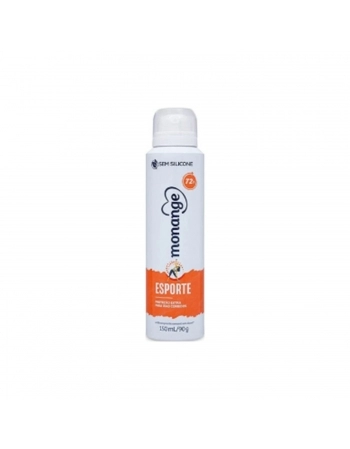 DESODORANTE AEROSOL MONANGE FEMININO 150ML ESPORTE