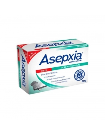 SABONETE ASEPXIA 80G FORTE ACAO ADSTRINGENTE