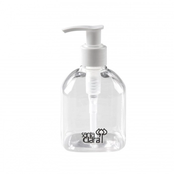 FRASCO MULTI USO SANTA CLARA 240ML PUMP TRANSPARENTE 1037