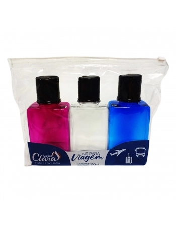 KIT VIAGEM SANTA CLARA 150ML 3 FRASCOS 6128