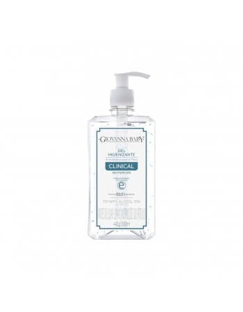 GEL HIGIENIZANTE GIOVANNA BABY 500ML CLINICAL SEM PERFUME