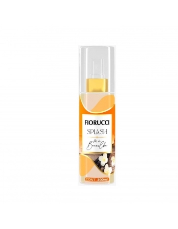 DEO COLONIA FIORUCCI SPLASH 200ML FLOR DE BAUNILHA