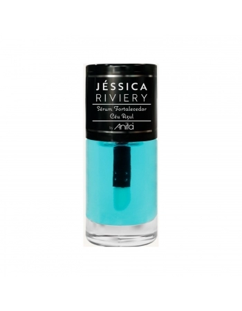 ESMALTE ANITA JESSICA RIVIERY SERUM FORTALECEDOR CEU AZUL 4022