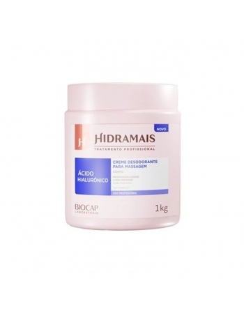 CREME MASSAGEM HIDRAMAIS 1KG ACIDO HIALURONICO