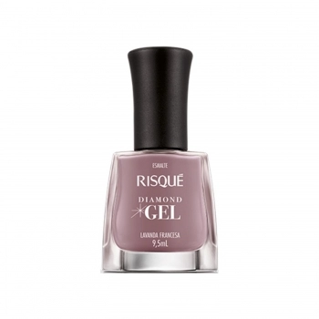 ESMALTE RISQUE DIAMOND GEL CREMOSO SEM BLISTER LAVANDA FRANCESA