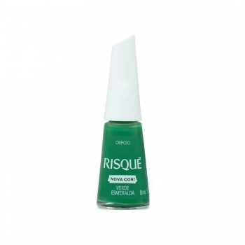 ESMALTE RISQUE CREMOSO SEM BLISTER VERDE ESMERALDA