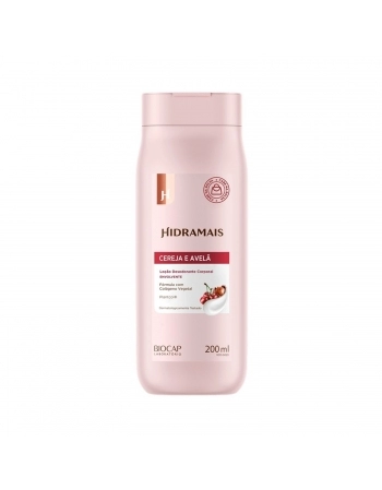LOCAO HIDRATANTE CORPORAL HIDRAMAIS 200ML CEREJA E AVELA