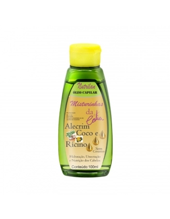 OLEO CAPILAR NUTRILAN 100ML ALECRIM COCO RICINO