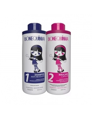 KIT SHAMPOO+MASCARA BONEQUINHA 1KG TRADICIONAL