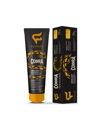 CREME MASSAGEM FASHION 150G COBRA