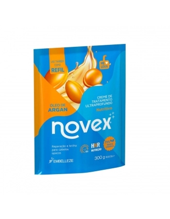 CREME TRATAMENTO EMBELLEZE NOVEX 300G REFIL OLEO ARGAN