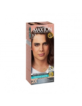 TINTURA MAXTON KIT PRAT 5.7 CHOCOLATE AMARGO