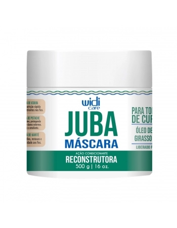 MASCARA WIDI CARE 500G JUBA RECONSTRUTORA