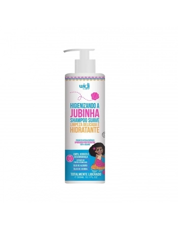 SHAMPOO WIDI CARE 300ML HIGIENIZANDO A JUBINHA