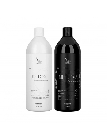 KIT PROGRESSIVA SHAMPOO+MASCARA ZAP PROFISSIONAL 1L ME LEVA +