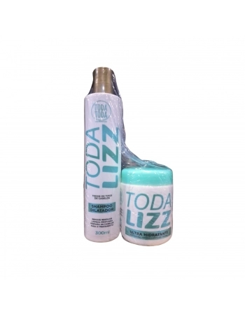 KIT SHAMPOO+MASCARA TODA TODA 300/250G TODA LIZZ