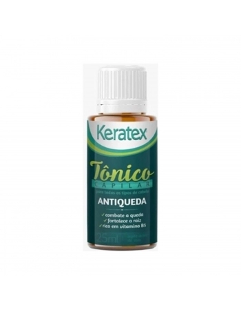 TONICO CAPILAR KERATEX 25ML ANTI-QUEDA