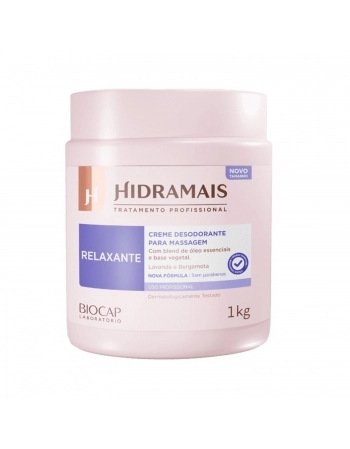 CREME MASSAGEM HIDRAMAIS 1KG RELAXANTE
