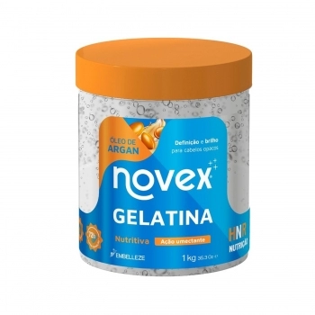 GELATINA EMBELLEZE NOVEX 1K OLEO ARGAN NUTRITIVA