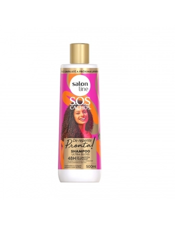 SHAMPOO SALON LINE 500ML SOS CACHOS DE REPENTE PRONTA ULTRA GLOSS