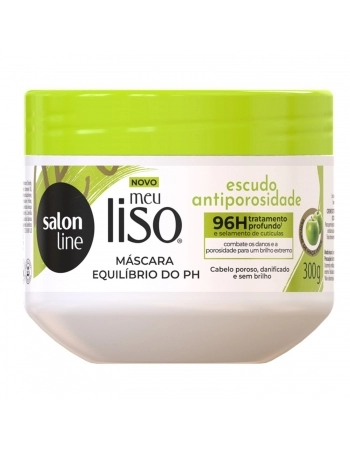 MASCARA SALON LINE 300G MEU LISO ESCUDO ANTIPOROSIDA