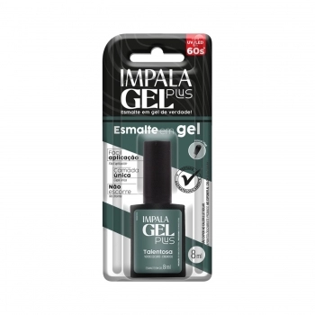 ESMALTE IMPALA GEL PLUS TALENTOSA CREMOSA COM BLISTER 012