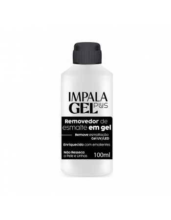 REMOVEDOR ESMALTE EM GEL IMPALA GEL PLUS 100ML