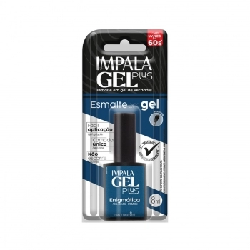 ESMALTE IMPALA GEL PLUS ENIGMATICA CREMOSO COM BLISTER 010