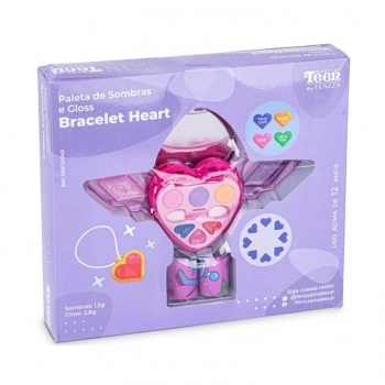 PALET SOMBRA GLOSS FENZZA TEEN BRACELET HEART SKV120043