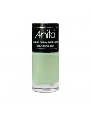 ESMALTE ANITA EU NO MEU DIA MAIS FOFO FINGINDO PAZ 1160