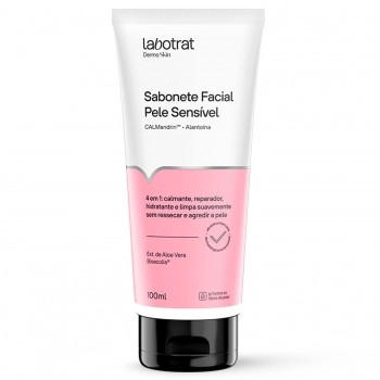 SABONETE FACIAL LABOTRAT 100ML DERMO SKIN PELE SENSIVEL