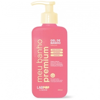 GEL BANHO LABOTRAT 240ML LABPOP MEU BANHO PREMIUM BELLE PINK