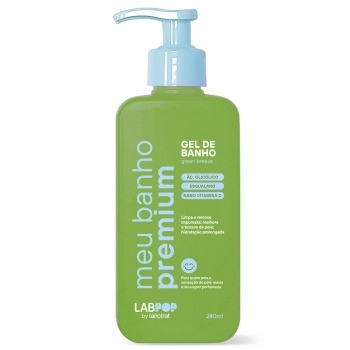 GEL BANHO LABOTRAT 240ML LABPOP MEU BANHO PREMIUM GREEN BREEZE