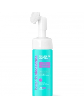 ESPUMA LIMPEZA FACIAL LABOTRAT 130ML LABPOP HATER OLEOSIDADE