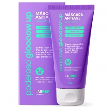 MASCARA FACIAL LABOTRAT 70G LABPOP PODEROSO GLOW UP