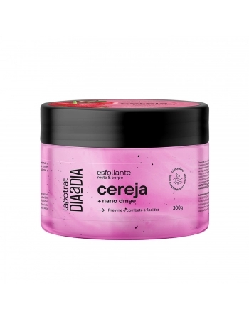 ESFOLOLIANTE ROSTO/CORPO LABOTRAT 300G DIA/DIA CEREJA