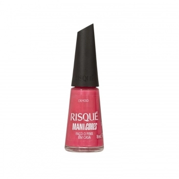 ESMALTE RISQUE MANI CORES FACO O PINX EM CASA CREMOSO SEM BLISTER