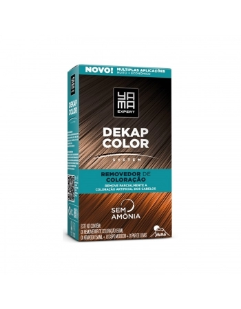 KIT REMOVEDOR COLORAÇÃO YAMA 300ML DEKAP COLOR