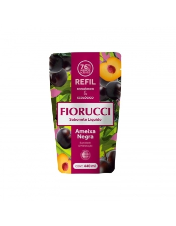 SABONETE LIQUIDO FIORUCCI 440ML REFIL AMEIXA NEGRA